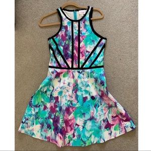 Parker Multi Colored Racer Back Dress